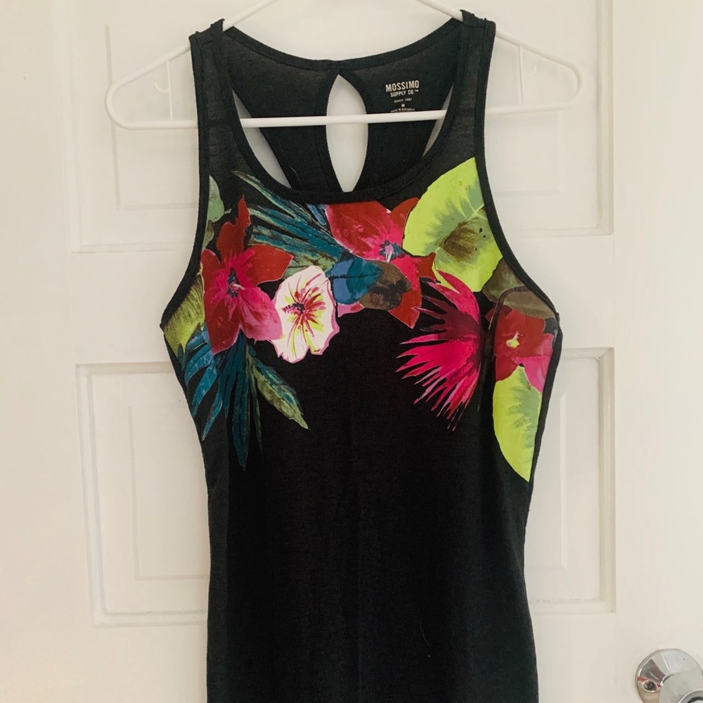 Open back tank